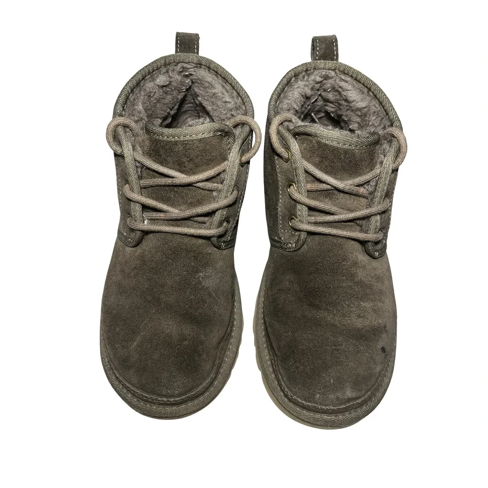 UGG Neumel Shoes Womens Size 7‎ Brown Suede Shearling Lined  Boots 1094269